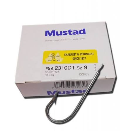 ANZOL MUSTAD 2310 DT NICKEL 06 MUSTAD UN