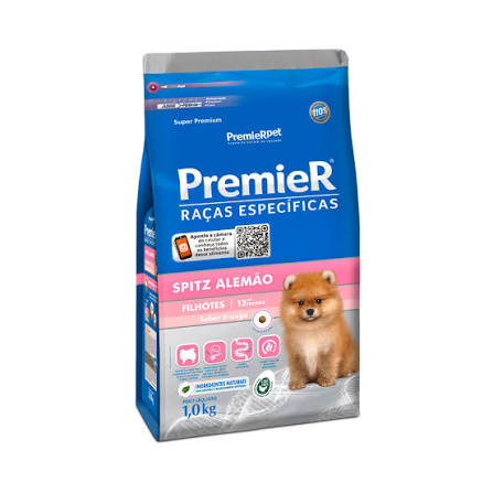 PREMIER SPITZ ALEMÃO FRANGO FILHOTES 1,0 KG