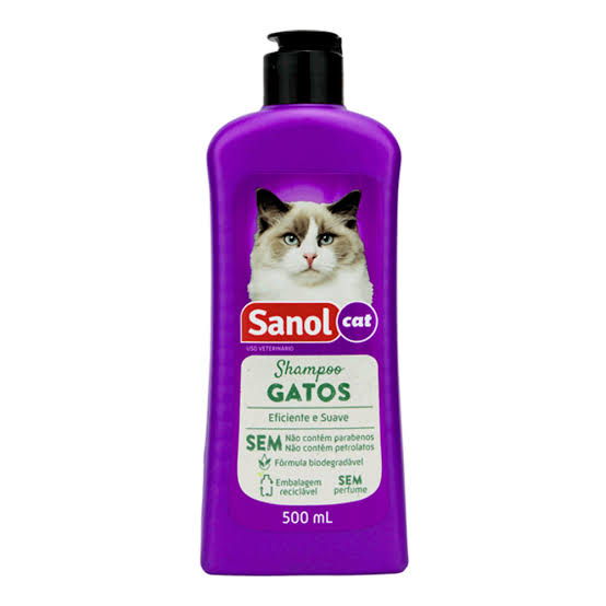 SHAMPOO GATOS SANOL CAT 500ML