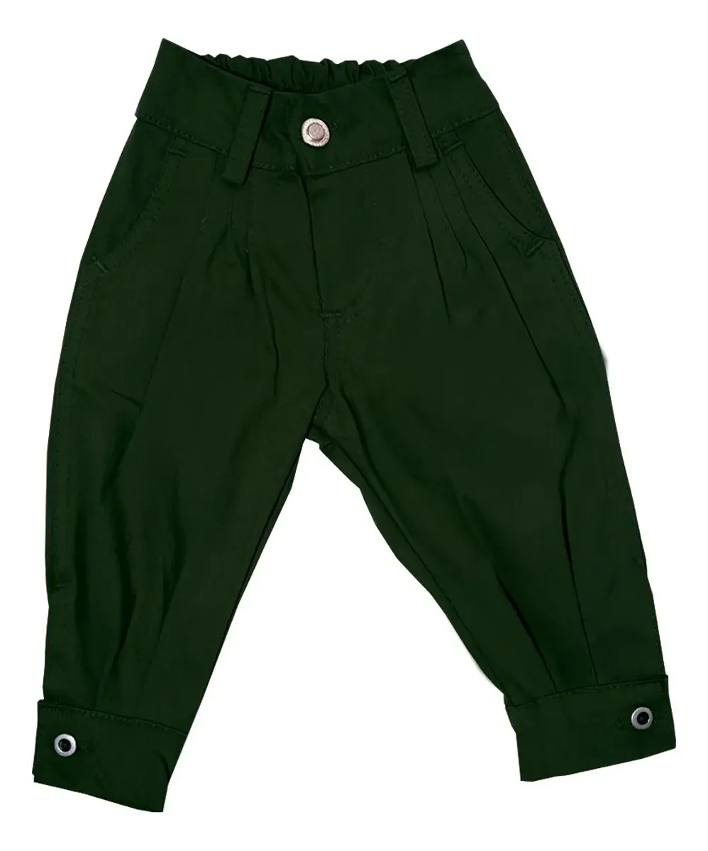 BOMBACHA INFANTIL MASCULINA CAMPEIRA VERDE