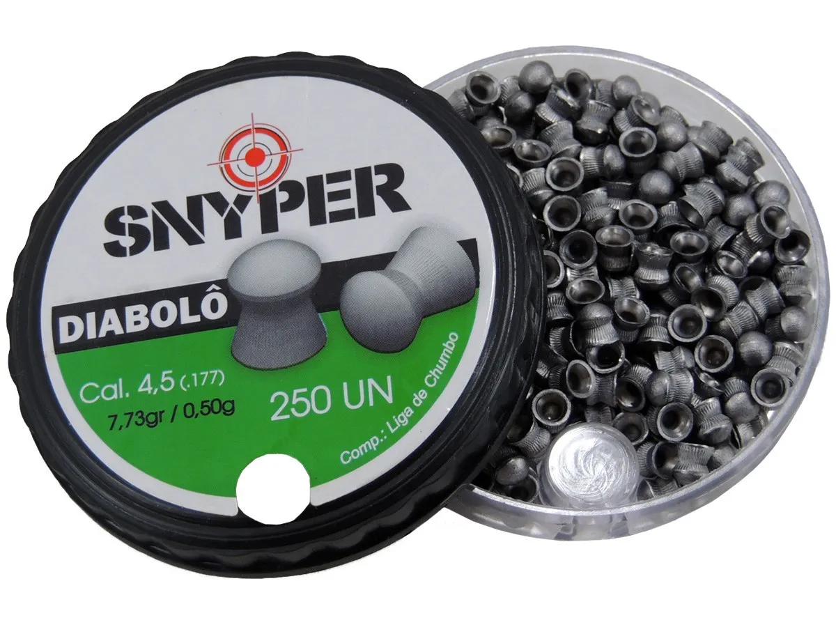 CHUMBINHO PRESSAO SNYPER 4,5MM SNYPER