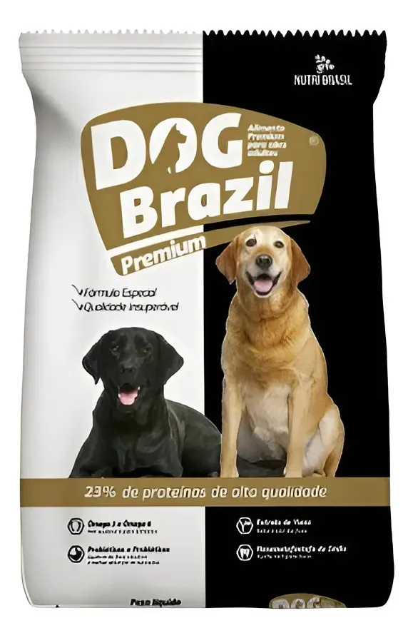 RAÇÃO DOG BRASIL 15 KG