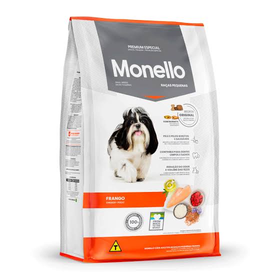 MONELLO ADULTOS RAÇAS PEQUENAS FRANGO 15 KGS