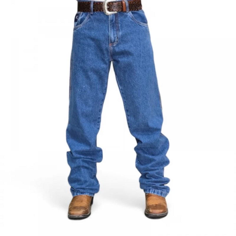 CALÇA JEANS 100% ALGODÃO MASCULINA DARK- TAMANHO 52