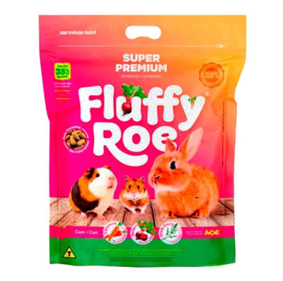 FLUFFY ROE - PARA PEQUENOS ROEDORES 1,8 KGS