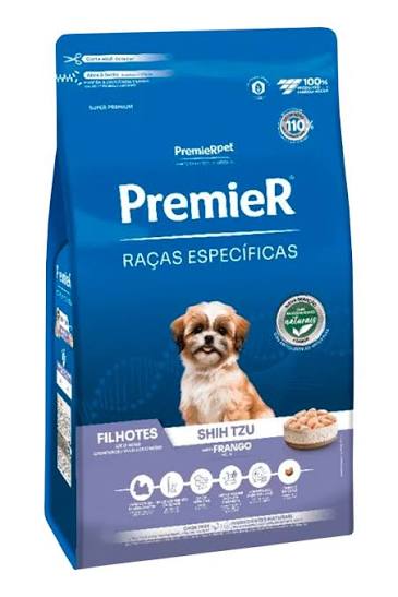 PREMIER SHIH TZU FILHOTES FRANGO 1 KG