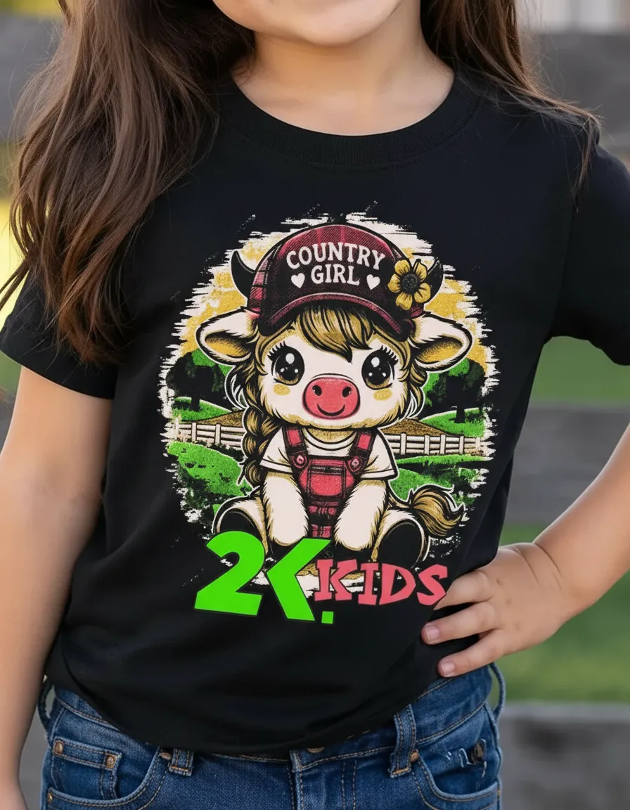 CAMISETA INFANTIL FEMININA 2K JEANS