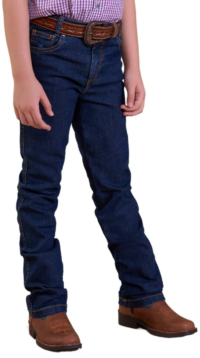 CALÇA MASCULINA INFANTIL TRADICIONAL COM ELASTANO