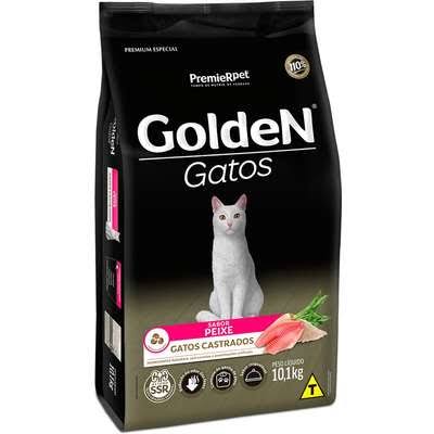 GOLDEN GATOS CASTRADOS PEIXE 3,0 KGS